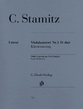 STAMITZ, Karl (1745-1801) Concerto No.1 in D Major for Viola and Piano