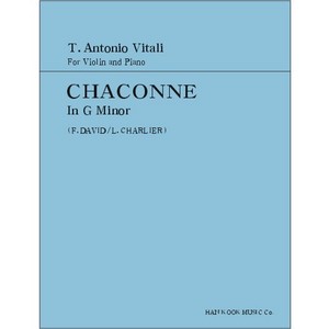 VITALI, Tomaso Antonio (1665-1717) Chaconne In G minor  For Violin and Piano  비탈리 바이올린 샤콘느