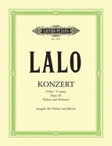LALO, Edouard (1823-1892) Concerto No. 1 in F Major, Op.20 for Violin and Piano