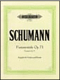 SCHUMANN, Robert (1810-1856) 3 Fantasy Pieces Op.73 for Violin and Piano