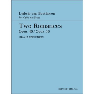 BEETHOVEN, Ludwig van (1770-1827) TWO ROMANCES Op.40/Op.50 For Cello and Piano 베토벤 첼로 2개의 로망스