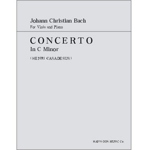 BACH, Johann Sebastian (1685-1750) Concerto In C minor  For Viola and Piano 바하 비올라 협주곡