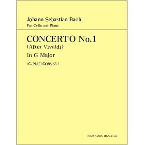 BACH, Johann Sebastian (1685-1750) Cello Concerto No.1 In G Major (after Vivaldi) 바하 첼로 협주곡 1번 사장조