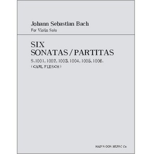 BACH, Johann Sebastian (1685-1750) Six Sonatas &amp; Partitas for Violin Solo (FLESCH) 바하 바이올린 6개의 무반주 소나타와 파르티타 (플레시 편)