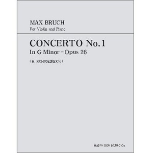 BRUCH, Max (1838-1920) Concerto No.1 In G minor Op.26 For Violin and Piano 브루흐 바이올린 협주곡1번