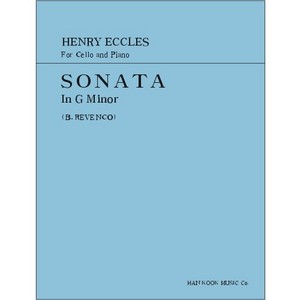 ECCLES, Henry (1652-1742) Sonata In G minor For Cello and Piano 에클레스 첼로 소나타