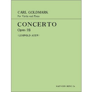 GOLDMARK, Karl(1830-1915) Concerto in A minor, Op.28 for Violin and Piano 골드마르크 바이올린 협주곡 Op.28