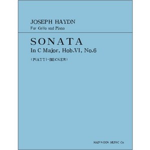 HAYDN, Joseph (1732-1809) Sonata In C Major, Hob.VI, No.6 For Cello and Piano 하이든 첼로 소나타