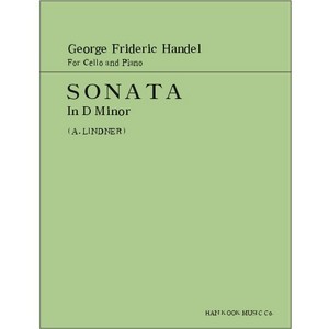 HANDEL, George Frideric (1685-1759) SONATA In D minor For Cello and Piano  헨델 첼로 소나타 라단조