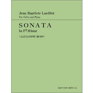 LOEILLET, Jean Baptiste (1680-1730) Sonata In F# Minor For Cello and Piano 루이에 첼로 소나타 올림바단조