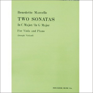 MARCELLO, Benedetto (1686–1739) Two Sonatas  For Viola and Piano 마르첼로 비올라 2 소나타