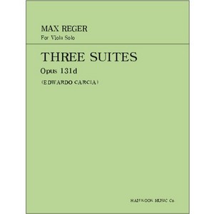 REGER, Max (1873-1916) Three Suites For Viola Solo, Op.131d 레거 비올라 3개의 모음곡