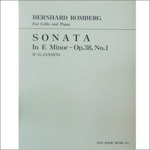 ROMBERG, Bernhard (1767-1841) Sonata In E minor Op.38, No.1 for Cello and Piano 롬베르그 첼로 소나타 38-1