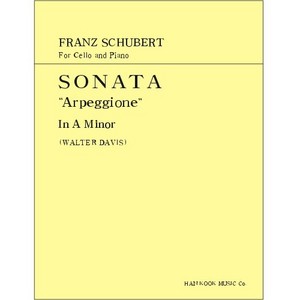 SCHUBERT, Franz (1797-1828) Sonata &quot;Arpeggione&quot; In A minor for Cello and Piano 슈베르트 첼로 소나타 &#039;아르페지오네&#039;