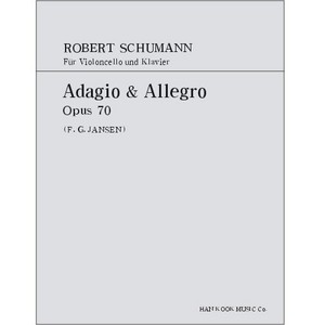 SCHUMANN, Robert (1810-1856) Adagio and Allegro Op.70 For Cello and Piano 슈만 첼로 아다지오와 알레그로