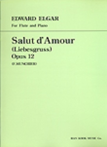 ELGAR, Edward (1857-1934) Salut d&#039;Amour (Liebesgruss)  For Flute and Piano 엘가 플루트 사랑의 인사