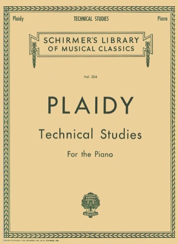 PLAIDY, Louis (1810-1874) Technical Studies for Piano