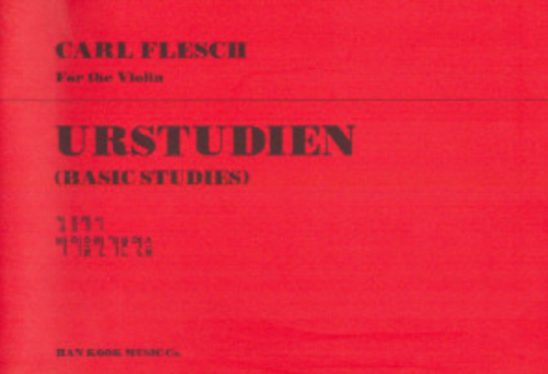 FLESCH, Carl (1873-1944) Basic Studies for Violin 칼플레시 바이올린 기본 연습