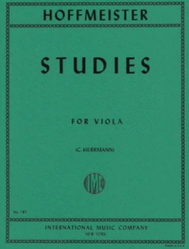 HOFFMEISTER, Franz Anton (1754-1812) Twelve Studies for Viola (HERMANN)