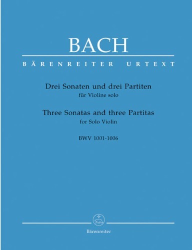 BACH, Johann Sebastian (1685-1750) Six Sonatas and Partitas BWV 1001-1006 for Violin Solo (WOLLNY)