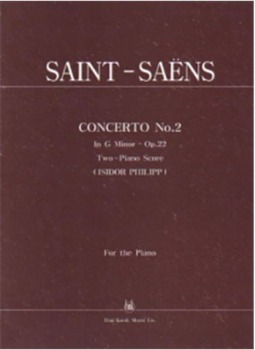 SAINT-SAENS, Camille (1835-1921) Piano Concerto No.2 In G minor Op.22  생상 피아노 협주곡 2번