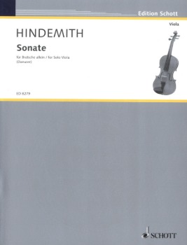 HINDEMITH, Paul (1895-1963) Viola Solo Sonata (1937) (DANUSER)