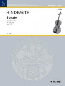 HINDEMITH, Paul (1895-1963) Viola Solo Sonata Op. 11/5