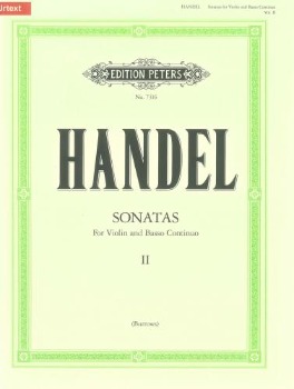 HANDEL, George Frideric (1685-1759) Sonatas Vol.2 Op.1 No.13, 14, 15 for Violin and Piano (DAVISSON/RAMIN)