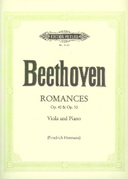 BEETHOVEN, Ludwig van (1770-1827) Romances Op.40 &amp; Op.50 for Violin and Piano (OISTRAKH)