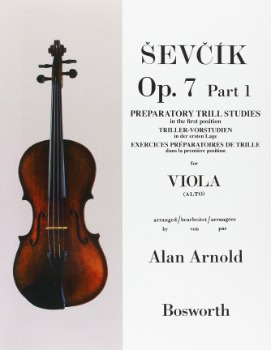 SEVCIK, Otakar(1852-1934) Viola Studies Op.7 Part 1: Preparatory Trill Studies