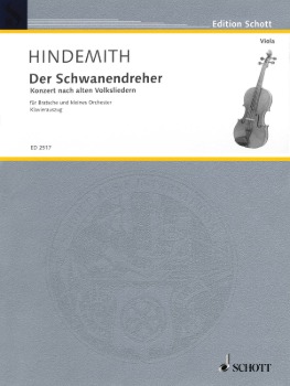 HINDEMITH, Paul (1895-1963) Concerto &#039;Der Schwanendreher&#039; for Viola and Piano