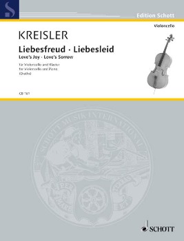 KREISLER, Fritz (1875-1962) Liebesfreud, Liebesleid for Cello and Piano