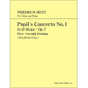 SEITZ, Friedrich (1948-1918) Pupil&#039;s Concerto No.1 For Violin and Piano 자이츠 바이올린 협주곡 1번